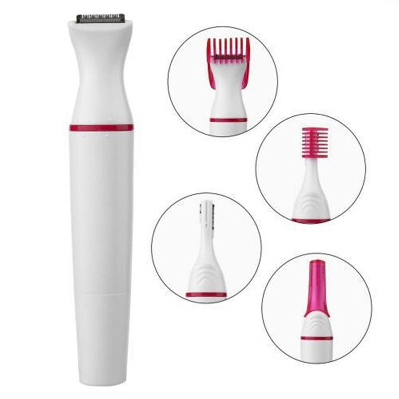 Depilador Feminino Indolor 5 em 1 Elétrico ShaveSmooth™